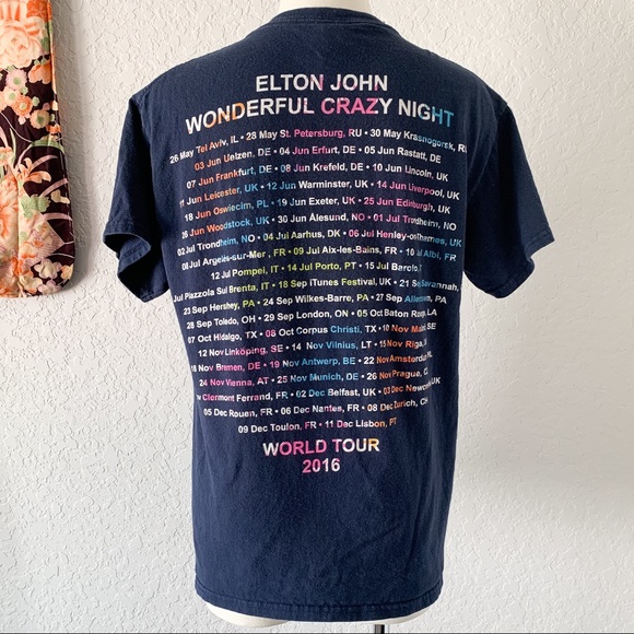 Elton John Tour Shirt - Picture 2 of 3